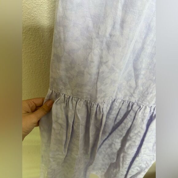 Mara Hoffman Swim Basilia Halter Maxi Dress Coverup in Lavender Sz XS - Picture 6 of 12